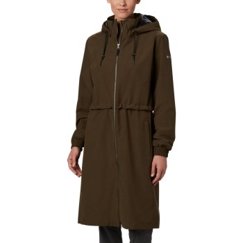 Columbia Ženske Jakne - Firwood Long Maslinasto Zelene | QYZO-92438